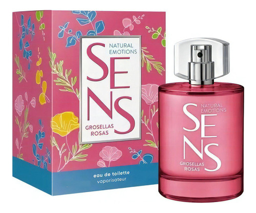 Perfume Sens Natural Emotions Grosellas Rosas Edt 100ml