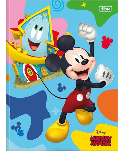 Caderno Mickey Brochura Universitário Tilibra Capa 3