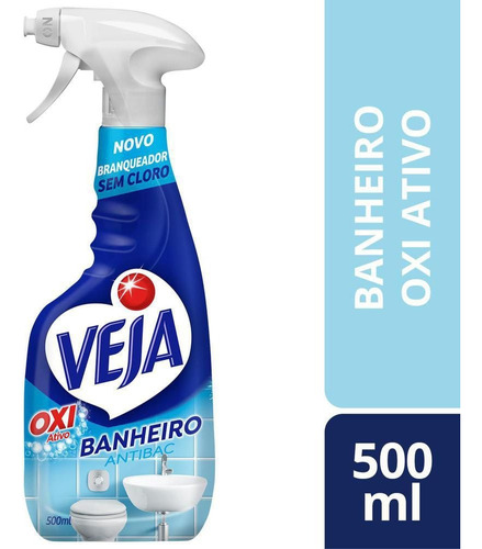 Limpador Multiuso Banheiro Gatilho Antibac 500ml Veja