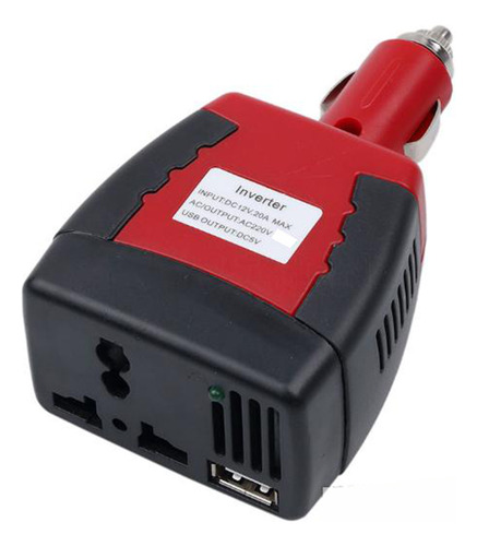 Inversor De Corriente Para Auto De 12v A 220v Usb 150w Power