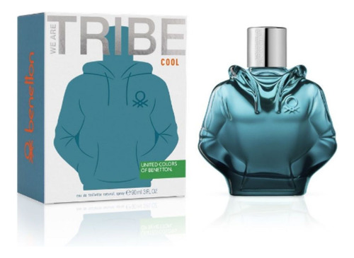 Perfume We are tribe cool EDT Para Hombre 90 Ml Benetton