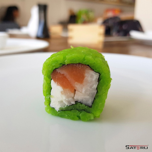 Imagen 3 de 3 de Arroz Grano Medio De Colores Para Preparar Sushi 5kg
