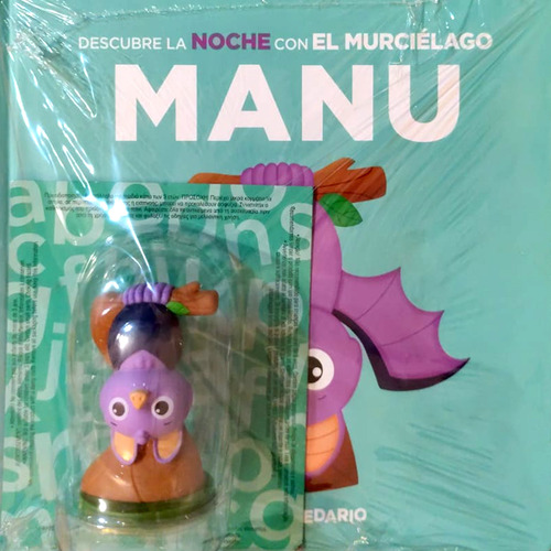 Mi Primer Abecedario N° 55 La Noche Con El Murcielago Manu