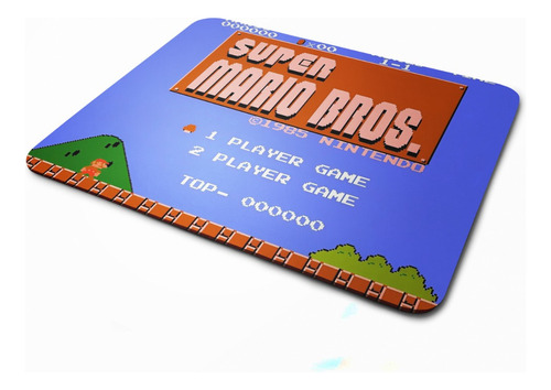 Mouse Pad Diseño Super Mario Bros Clasico