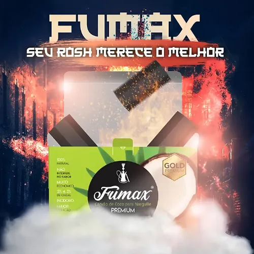 Carvões Para Narguilé Fumax 500g | MercadoLivre