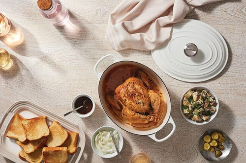 Le Creuset Enamelado Firma De Hierro Fundido Oval Horth Hort