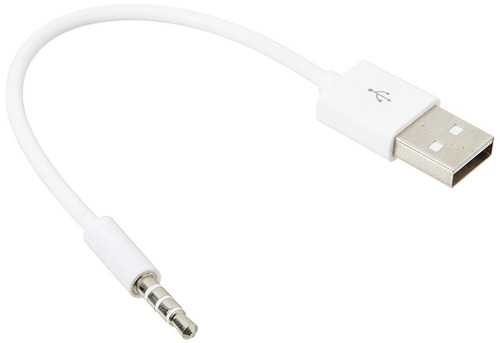 Imagen 3 de 9 de Cable Cargador Usb Para iPod Shuffle De 5,5 Cm