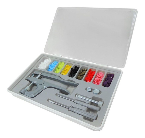Imagem 1 de 7 de Kit Para Aplicação De Botões De Pressão