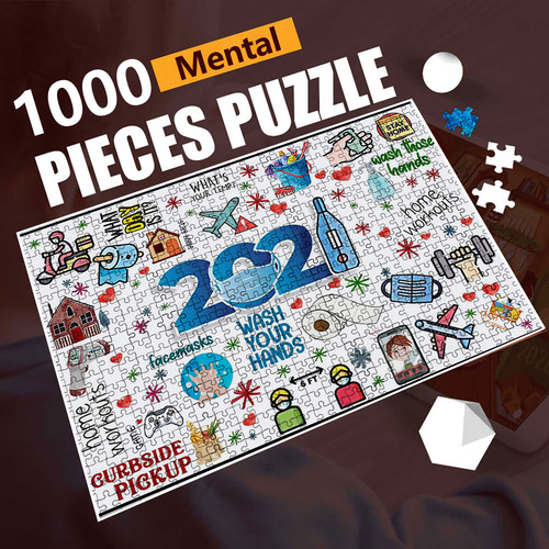Puzzle De Papel G Kid De 1000 Piezas Para Navidad 2021 Para