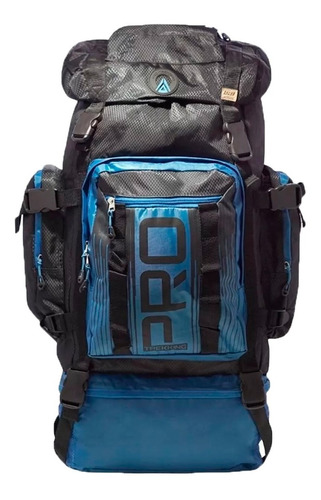 Lsyd Mochila Trekking Unisex Azul Petro Ras