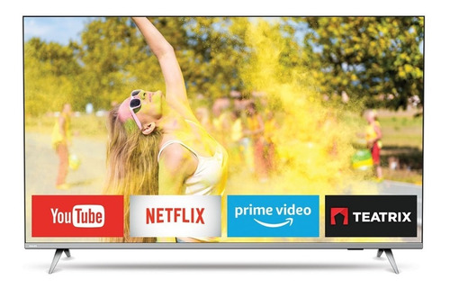 Imagen 4 de 4 de Smart TV Philips 6600 Series 50PUD6654/77 LED Saphi 4K 50" 110V/240V