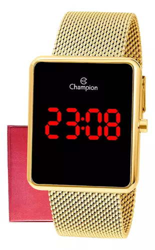 Lebrave - Relógio Smartwatch Seculus Digital Vermelho