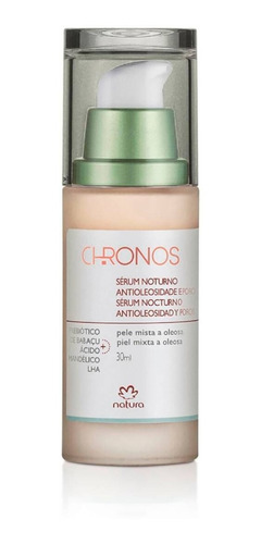 Natura Chronos Serum Nocturno Antioleosidad Y Poros