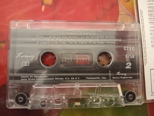 Leonardo Favio Los Grandes Exitos Casete (Usado)