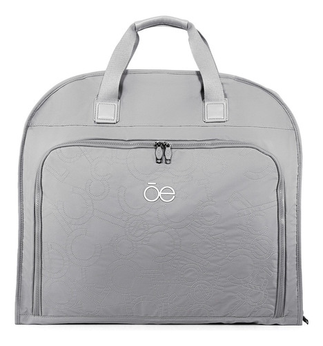 Maleta Portatrajes Cloe Gris 57x55x11 Cm - Ideal Para Viajes Gris