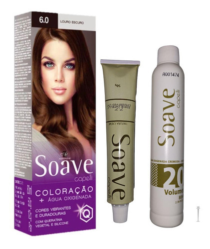  Coloração Soave Capelli - 6.0 Louro Escuro