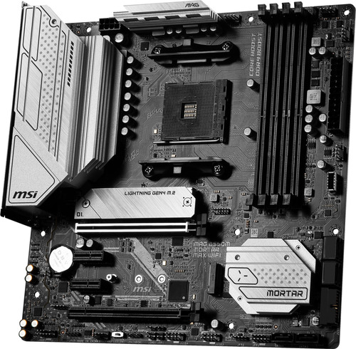Placa Madre Msi Mag B550m Mortar Max Wifi Gaming Ryzen 5000