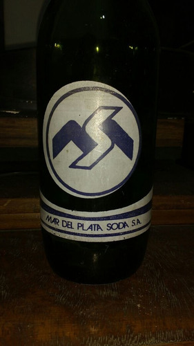 Botella Antigua Soda Mar Del Plata
