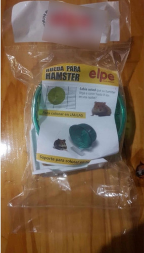 Rueda De Ejercicio Anti Accidente Hámster /topo Ruso 12 Cm