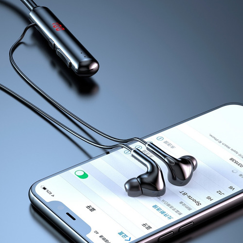 Imagen 7 de 10 de Auriculares Inalámbricos Bluetooth Deportivo Micro Sd 50hs