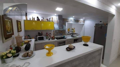 Imagem 2 de 27 de Apartamento Com 4 Dormitórios À Venda, 156 M² Por R$ 850.000,00 - Vila Guilhermina - Praia Grande/sp - Ap3017