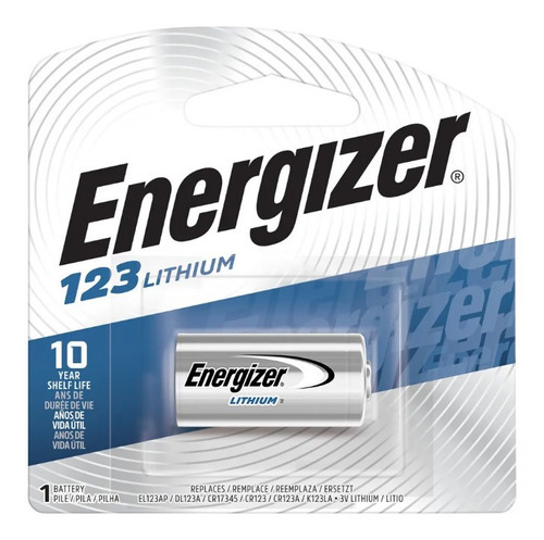 Batería Cr123a 123a Cr123 Lithium Energizer Cr17345 3v.