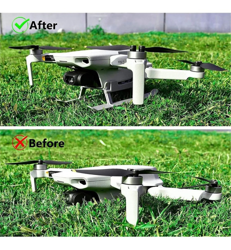 Imagen 6 de 6 de Landing Gear Para Dji Mini 2 Y Mavic Mini Plegables