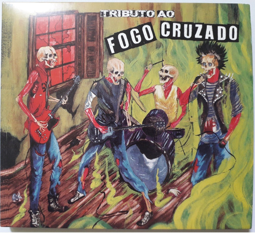 Cd Tributo Ao Fogo Cruzado (digipack, Original E Lacrado)