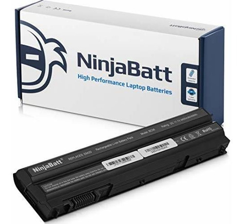 Bateria Del Ordenador Portatil Ninjabatt Para Dell Latitude