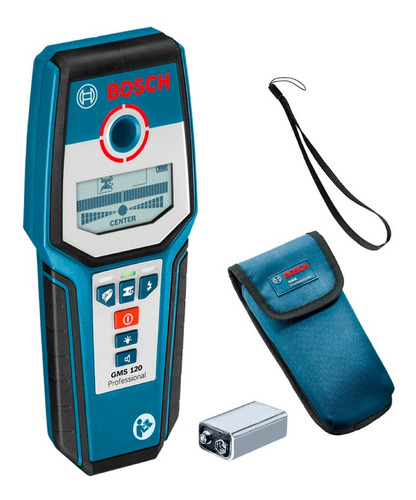 Escaner Detector De Materiales Bosch Gms 120 - 120mm