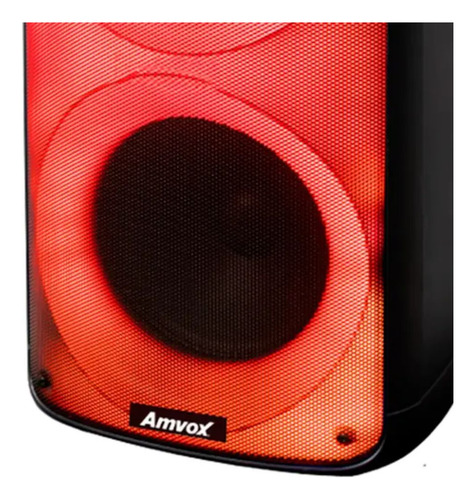 Caixa De Som Amplificada Amvox Party Vox Prime 2000w