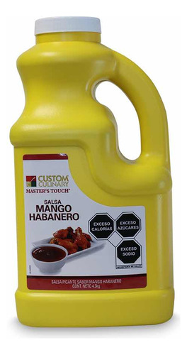 Salsa Mango Habanero Custom Culinary 4.3 Kg