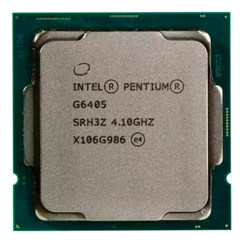 Procesador Intel Pentium Gold G6405 4.1ghz 4mb Cache Lga1200