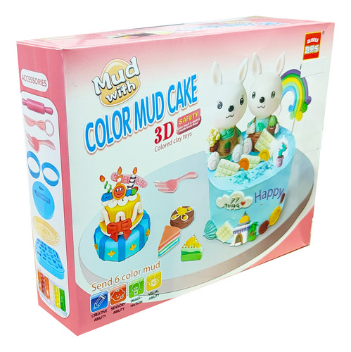 Set/kit Chef Torta Pananderia Plastilina Juguete Interactivo