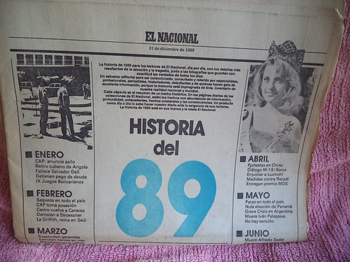 El Nacional Historia De 1989