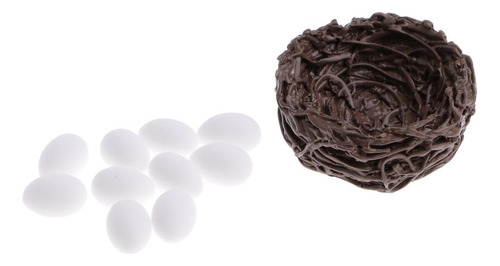 2 De En Miniatura Con 10 Huevos De 1/12