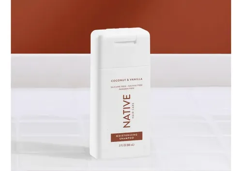 Native Shampoo Coconut & Vanilla Mini Para Viaje 3oz 88ml