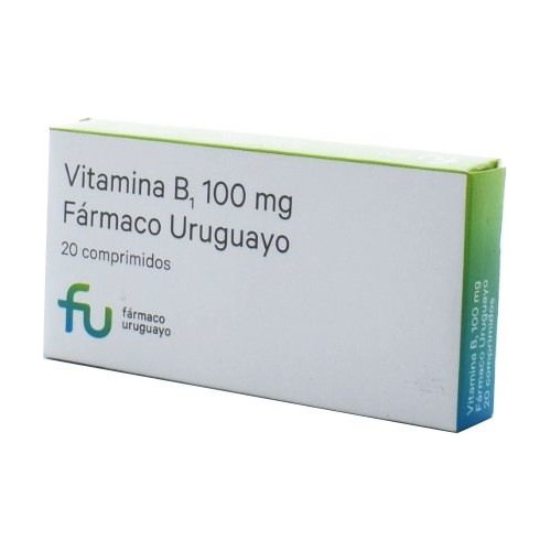 Vitamina B1 100mg. X 20 Comp.