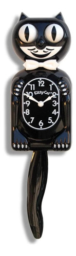 Reloj Pequeño Kit-cat En Negro