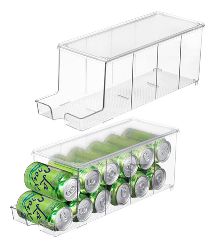 Clearspace Organizador De Bebidas Para Refrigerador Y Dispen