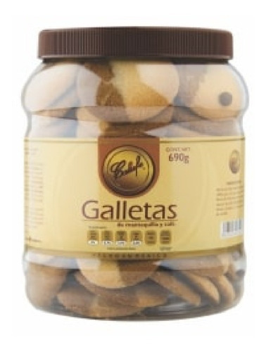 Imagen 1 de 1 de Galletas Clásicas Calufe De Mantequilla Y Café 690 Grs