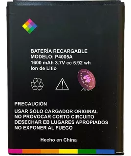 Batería Mk Cell Para Polaroid P4005 C4 Turbo 1600mah