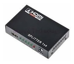 Multiplicador De Señal Splitter Hdmi 1 Entrada X 4 Salidas