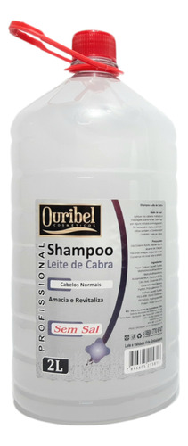Kit Salão De Beleza Shampoo + Cond. Leite De Cabra 4 Litros