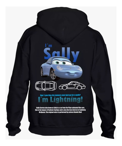 Sudadera Parejas Rayo Mcqueen Sally Novios Duo Full