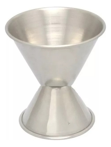 Medidor De Porciones 1 Oz 2 Oz Acero Inoxidable Práctico Plateado
