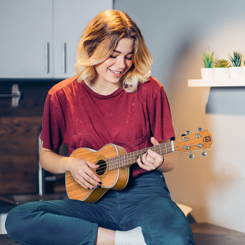 Ukelele Tenor Eléctrico Acústico De 26 Pulgadas Con Kit