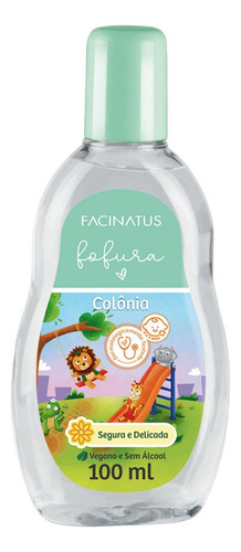 Perfume Fofura Vegano Hipoalergênico Facinatua Bebe Colônia