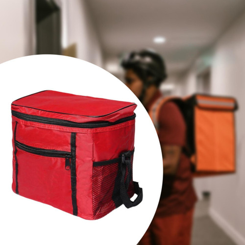 Bolsa Térmica Aislante, Bolsa Térmica Con Cierre De Rojo