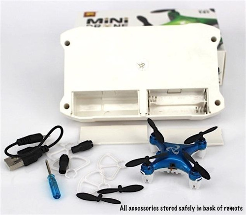 Mini Drone Quadcopter 6 Ejes Estuche Control